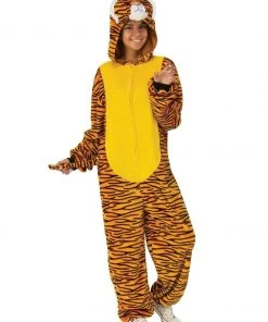 Rubie's Tiger Furry Onesie For Adults