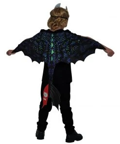 Rubie's Toothless Night Fury Glow In The Dark Accessory Set For Kids - Universal How To Train Your Dragon