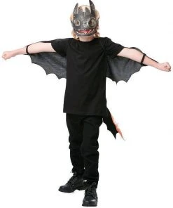 Rubie's Toothless Night Fury Glow In The Dark Accessory Set For Kids - Universal How To Train Your Dragon 11 Rubie's Toothless Night Fury Glow In The Dark Accessory Set For Kids - Universal How To Train Your Dragon