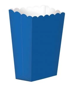 Amscan Treat Popcorn Box Blue