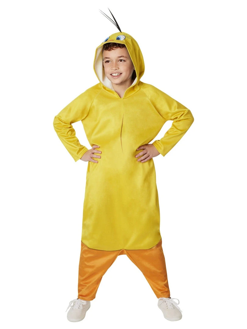 Rubie's Tweety Bird Unisex Jumpsuit For Kids - Warner Bros Looney Tunes 5 Rubie's Tweety Bird Unisex Jumpsuit For Kids - Warner Bros Looney Tunes