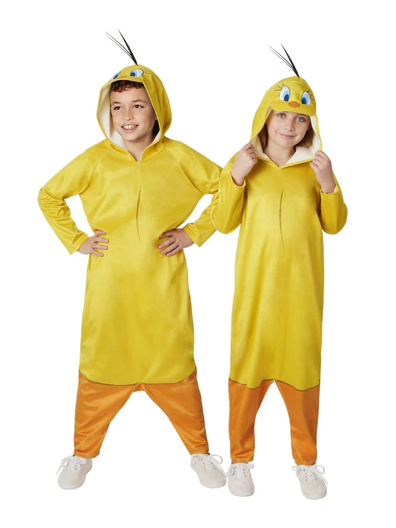 Rubie's Tweety Bird Unisex Jumpsuit For Kids - Warner Bros Looney Tunes 3 Rubie's Tweety Bird Unisex Jumpsuit For Kids - Warner Bros Looney Tunes