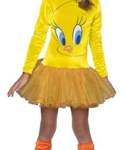 Rubie's Tweety Pie Hooded Tutu Costume For Kids - Warner Bros Looney Tunes