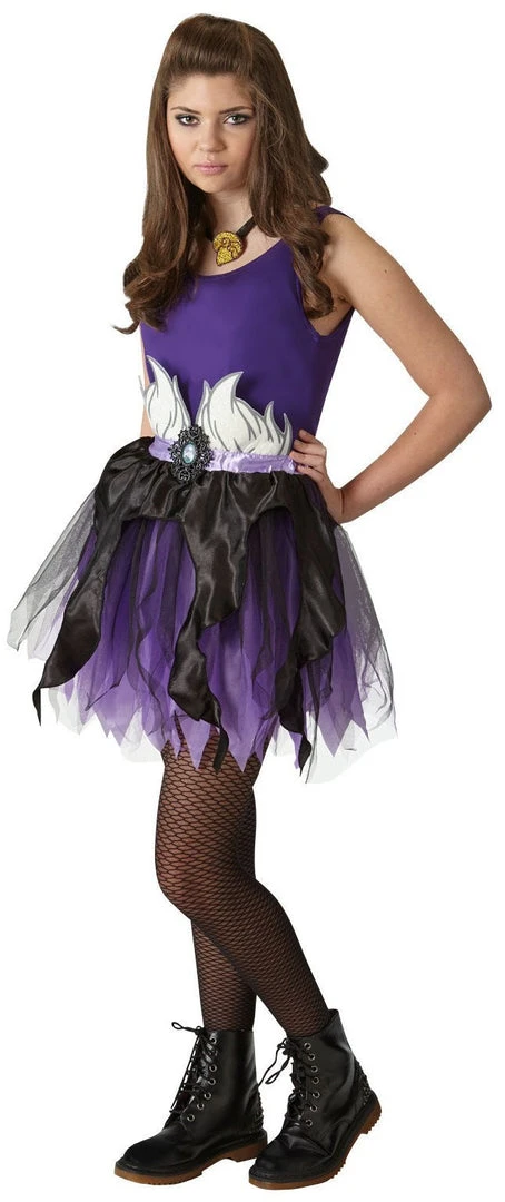 Rubie's Ursula Tutu Set For Tweens - Disney The Little Mermaid Adults 3 Rubie's Ursula Tutu Set For Tweens - Disney The Little Mermaid Adults