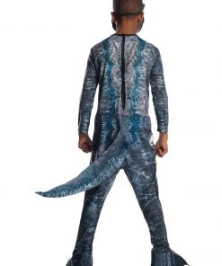 Rubie's Velociraptor 'Blue' Costume For Kids - Universal Jurassic World Camp Cretaceous