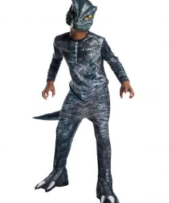 Rubie's Velociraptor'Blue' Costume For Kids - Universal Jurassic World Camp Cretaceous