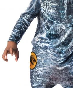 Rubie's Velociraptor 'Blue' Deluxe Lenticular Costume For Kids - Universal Jurassic World Dominion