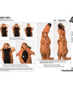 Rubie's Velociraptor 'Blue' Inflatable Costume For Kids - Universal Jurassic World