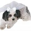 Rubie's Pets Wedding Veil Pet Accessory