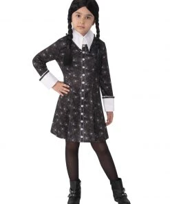 Rubie's Wednesday Addams Costume For Kids - The Addams Family