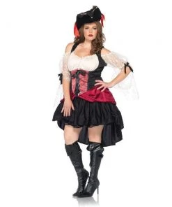 Leg Avenue Wicked Wench Plus Size Pirate Costume For Adults