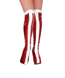 Rubie's Wonder Woman Boot Tops For Adults - Warner Bros DC Comics