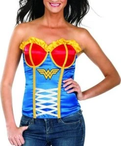 Rubie's Wonder Woman Corset For Adults - Warner Bros DC Comics