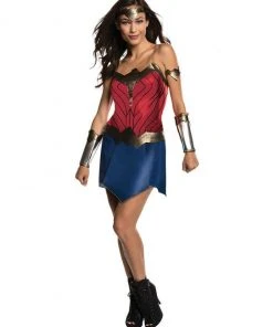 Rubie's Wonder Woman Costume For Adults- Warner Bros Justice League