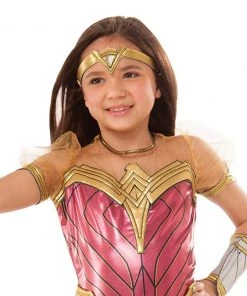 Rubie's Wonder Woman Deluxe Costume For Kids - Warner Bros Dawn Of Justice