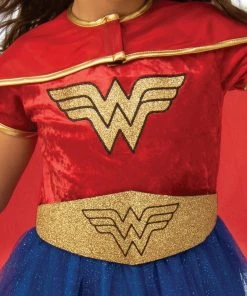 Rubie's Wonder Woman Deluxe Tutu Costume For Kids - Warner Bros DC Comics