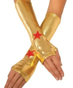 Rubie's Wonder Woman Gauntlets For Adults - Warner Bros DC Comics