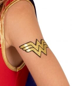Rubie's Wonder Woman Glitter Tattoo - Warner Bros DC Comics
