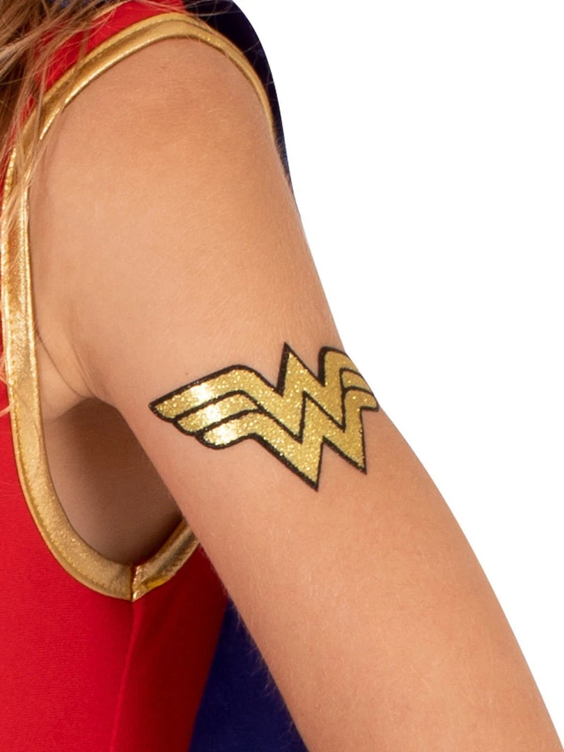 Rubie's Wonder Woman Glitter Tattoo - Warner Bros DC Comics 4 Rubie's Wonder Woman Glitter Tattoo - Warner Bros DC Comics