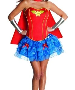 Rubie's Wonder Woman Secret Wishes Corset Costume For Adults - Warner Bros DC Comics
