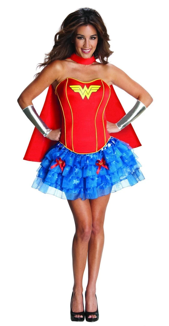 Rubie's Wonder Woman Secret Wishes Corset Costume For Adults - Warner Bros DC Comics 3 Rubie's Wonder Woman Secret Wishes Corset Costume For Adults - Warner Bros DC Comics
