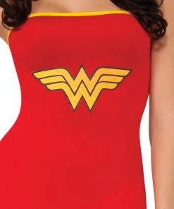 Rubie's Wonder Woman Tube Dress For Adults - Warner Bros DC Comics