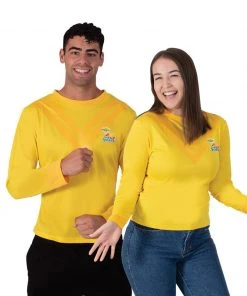 Rubie's Yellow Emma Wiggle 30th Anniversary Top For Adults - The Wiggles