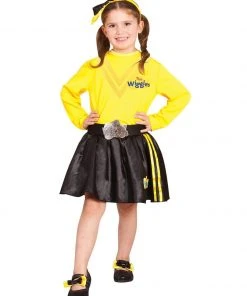 Rubie's Yellow Emma Wiggle Headband And Shoe Bow Set - The Wiggles Kids