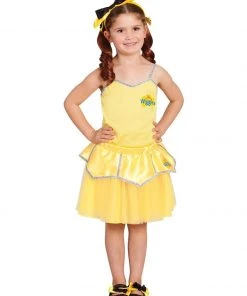 Rubie's Yellow Emma Wiggle Headband And Shoe Bow Set - The Wiggles Kids