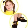 Rubie's Yellow Emma Wiggle Headband And Shoe Bow Set - The Wiggles Kids