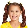 Rubie's Kids Yellow Emma Wiggle Pigtails With Bows - The Wiggles 1 Rubie's Kids Yellow Emma Wiggle Pigtails With Bows - The Wiggles