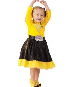 Rubie's Yellow Emma Wiggle Slippers - The Wiggles Kids
