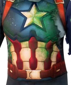 Rubie's Zombie Captain America Deluxe Costume For Teens - Marvel What If? 9 Rubie's Zombie Captain America Deluxe Costume For Teens - Marvel What If?