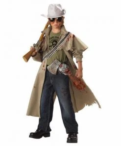 California Costume Collections Kids Zombie Hunter Costume For Tweens